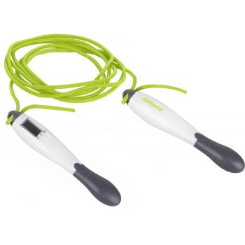 Fitforce DIGI JUMP ROPE Digitální švihadlo, světle zelená, velikost 275