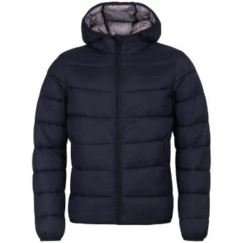 Champion PLAIN WOVEN NYLON HOODED JACKET  Pánská zimní bunda, tmavě modrá, velikost L