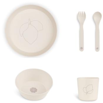 Citron Bio Based Tableware Set jídelní set pro děti Lemon 1 ks