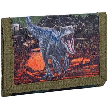 Oxybag JURASSIC WORLD Dětská peněženka, tmavě zelená, velikost