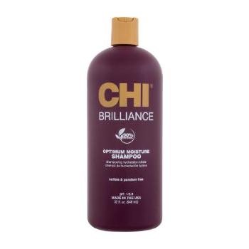 Farouk Systems CHI Deep Brilliance Optimum Moisture 946 ml šampon pro ženy na poškozené vlasy