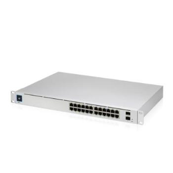 UBNT UniFi Switch USW-PRO-24-POE Gen2 - 24x Gbit RJ45, 2x SFP+, 16x PoE 802.3af/at, 8x 802.3bt, USW-PRO-24-POE