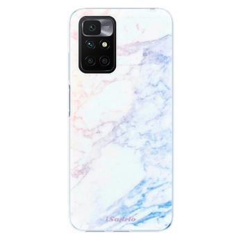 Odolné silikonové pouzdro iSaprio - Raibow Marble 10 - Xiaomi Redmi 10