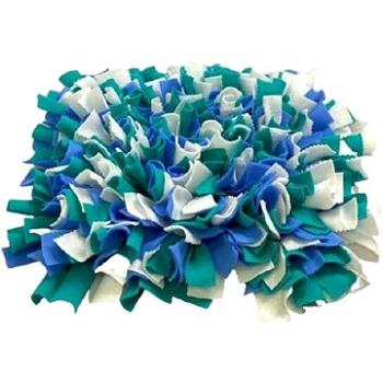 Čmuchací kobereček modrý-bílý-tyrkysový (CmKo156nad)