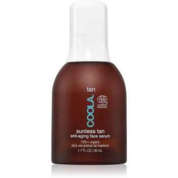 Coola Sunless Tan sérum proti vráskám na obličej 50 ml