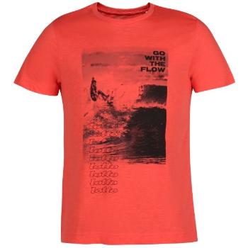Lotto TEE BEACH FLOW Pánské tričko, červená, velikost L