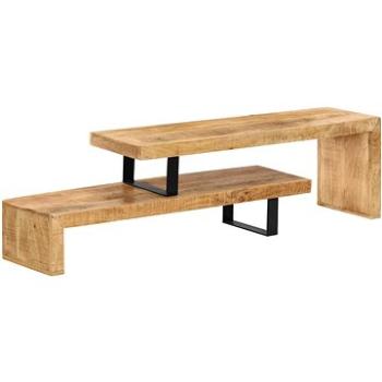 TV stolek masivní mangovníkové dřevo (247321)