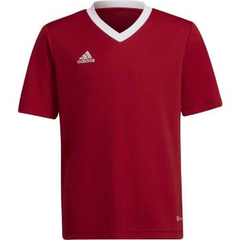 adidas ENTRADA 22 JERSEY Juniorský fotbalový dres, červená, velikost