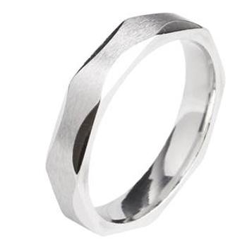Šperky4U OPR0058 Dámský ocelový prsten, šíře 4 mm - velikost 63 - OPR0058-63