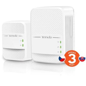 Tenda PH10 kit Powerline AV1000 2x Adapter Wi-Fi AC633 (633 Mb/s), 2x Gigabit LAN, Homeplug AV2, Plu (PH10 kit)