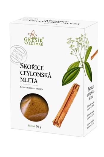 Valdemar Grešík Grešík Skořice ceylonská mletá 50g