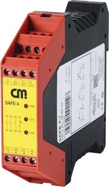 Rozšiřující modul CM Manufactory SAFE X4, 45201, 230 V/AC, 4 spínací kontakty, 1 rozpínací kontakt