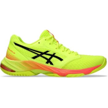 ASICS NETBURNER BALLISTIC FF 3 PARIS W Dámská sálová obuv, reflexní neon, velikost 39.5