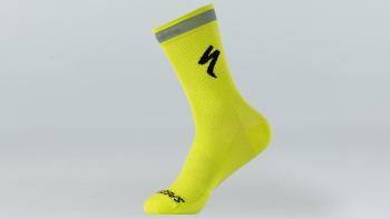 Specialized Soft Air Reflective Tall Sock - hyper green 36-39