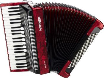 Hohner Bravo III 120 Klávesový akordeon Red