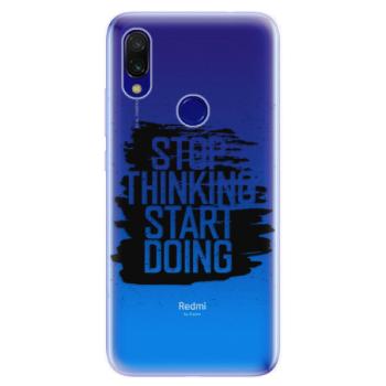 Odolné silikonové pouzdro iSaprio - Start Doing - black - Xiaomi Redmi 7