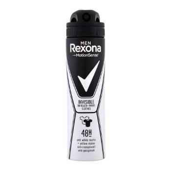 Rexona Men Invisible Black + White 48H 150 ml antiperspirant pro muže deospray