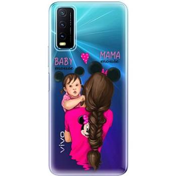 iSaprio Mama Mouse Brunette and Girl pro Vivo Y20s (mmbrugirl-TPU3-vY20s)
