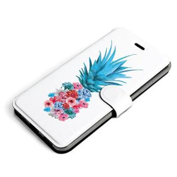 Mobiwear Flip pouzdro pro Xiaomi Redmi 10 - MR03S Květinový ananas (5903516893560)