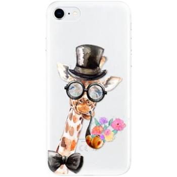 iSaprio Sir Giraffe pro iPhone SE 2020 (sirgi-TPU2_iSE2020)