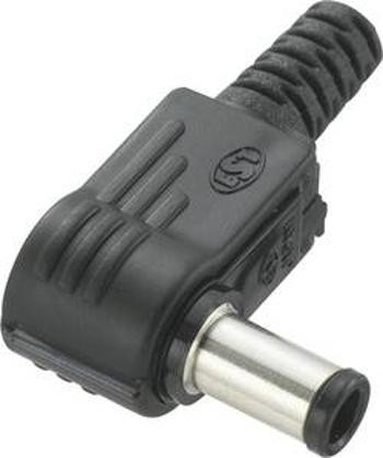 Nízkonapěťový konektor TRU COMPONENTS 1572257, 13.5 V/DC, 2 A, zástrčka, zahnutá, 5.5 mm, 1 mm, 1 ks