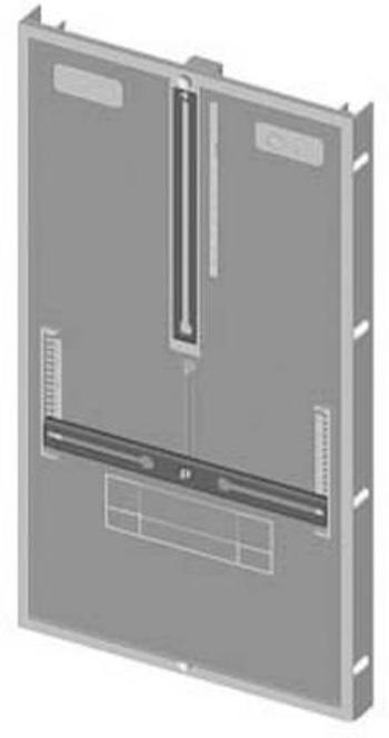 Montážní sada Siemens 8GE37134, Montážní sada pro počítadlo SIKUS, ALPHA 630 vestavný H = 450mm B = 250 mm...