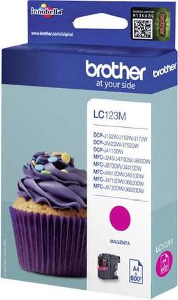 Brother Ink LC-123M originál purppurová LC123M