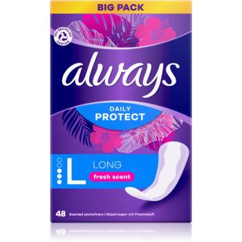 Always Daily Protect Long Fresh Scent slipové vložky s parfemací 48 ks