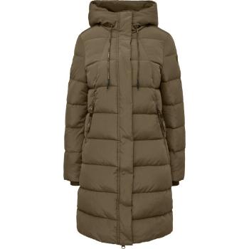 s.Oliver OUTDOOR Dámský zimní kabát, khaki, velikost