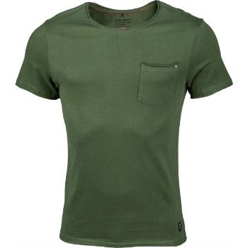 BLEND T-SHIRT S/S Pánské tričko, tmavě zelená, velikost XXL