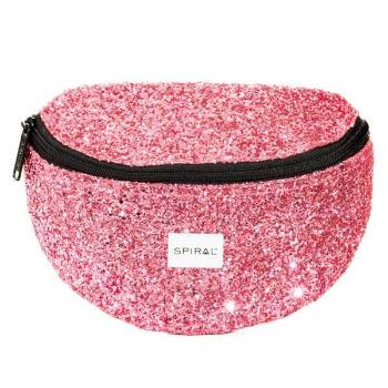 Ledvinka Spiral Hot Pink Stardust Bum Bag - UNI