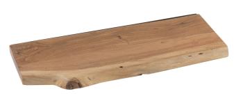 Nástěnná dřevěná police z akáciového dřeva Gerard Acacia S - 70*27*4cm 23900