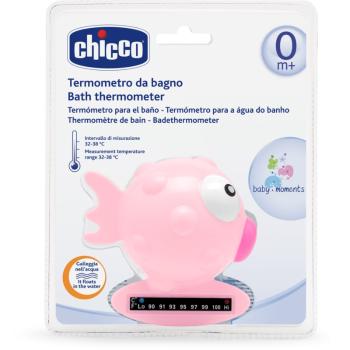 Chicco Baby Moments teploměr do koupele Pink 1 ks