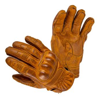 Kožené moto rukavice W-TEC Trogir  L  hnědá