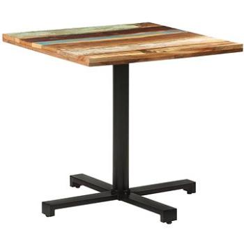 Bistro stůl čtvercový 80x80x75 cm masivní recyklované dřevo (320292)
