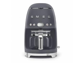 50's Retro Style kávovar na filtrovanou kávu 1,4l 10 cup šedý - SMEG