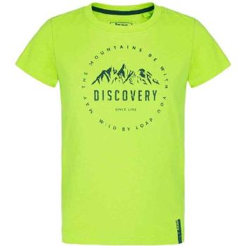 Loap BOOFIL Chlapecké triko, zelená, velikost 112-116