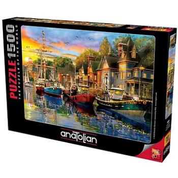 Anatolian Puzzle Světla v přístavu 1500 dílků (8698543145641)