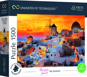 Puzzle prémiové Západ slunce Santorini 1500 dílků