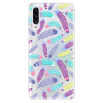 Odolné silikonové pouzdro iSaprio - Feather Pattern 01 - Samsung Galaxy A30s