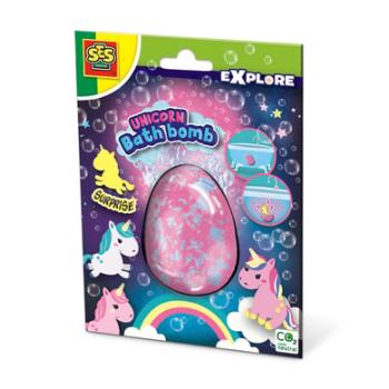 SES Creativ e® Unicorn koupelové bomby s překvapením