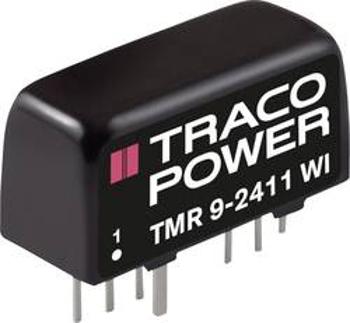 DC/DC měnič napětí do DPS TracoPower TMR 9-4822WI, 48 V/DC, 12 V/DC, -12 V/DC, 375 mA, 9 W, Počet výstupů 2 x