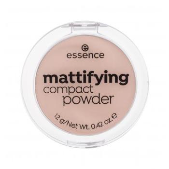 Essence Mattifying Compact Powder 12 g pudr pro ženy 11 Pastel Beige