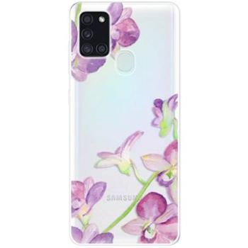 iSaprio Purple Orchid pro Samsung Galaxy A21s (puror-TPU3_A21s)