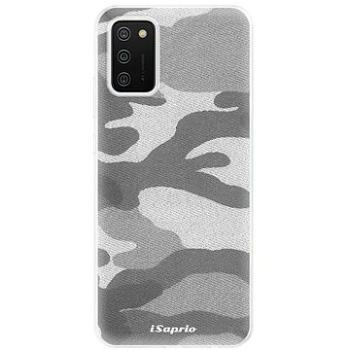 iSaprio Gray Camuflage 02 pro Samsung Galaxy A02s (graycam02-TPU3-A02s)