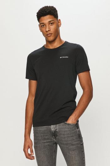 Sportovní tričko Columbia Sun Trek černá barva