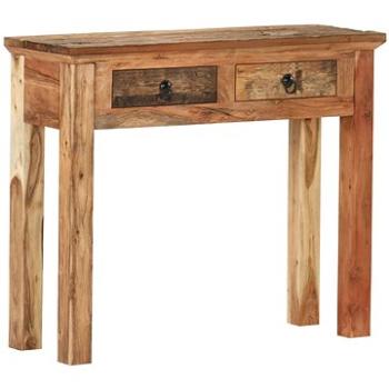 Konzolový stolek 90,5x30x75 cm masivní akácie recyklované dřevo (320381)