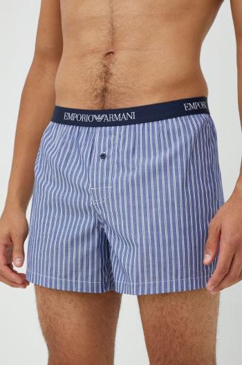 Boxerky Emporio Armani Underwear pánské, tmavomodrá barva