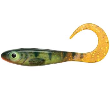 Abu garcia gumová nástraha mcperch curly svartzonker motoroil perch-8 cm