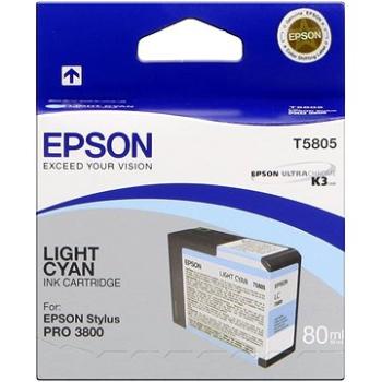 Epson T580 světlá azurová (C13T580500)